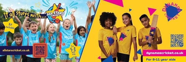 All Stars & Dynamos 2025 starting 9th May 2025 at Cockfosters CC